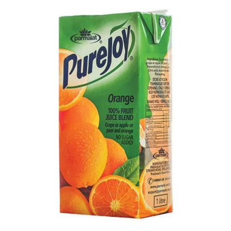 pure joy orange juice.